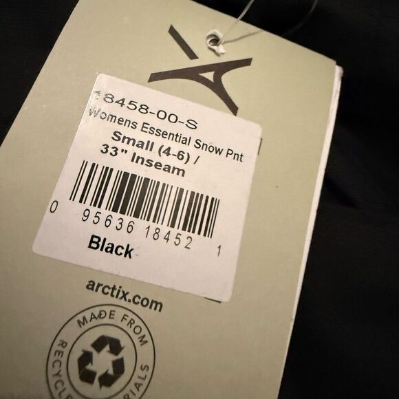 ARCTIX women’s essential snow pants  size small 4-6 - Picture 9 of 9